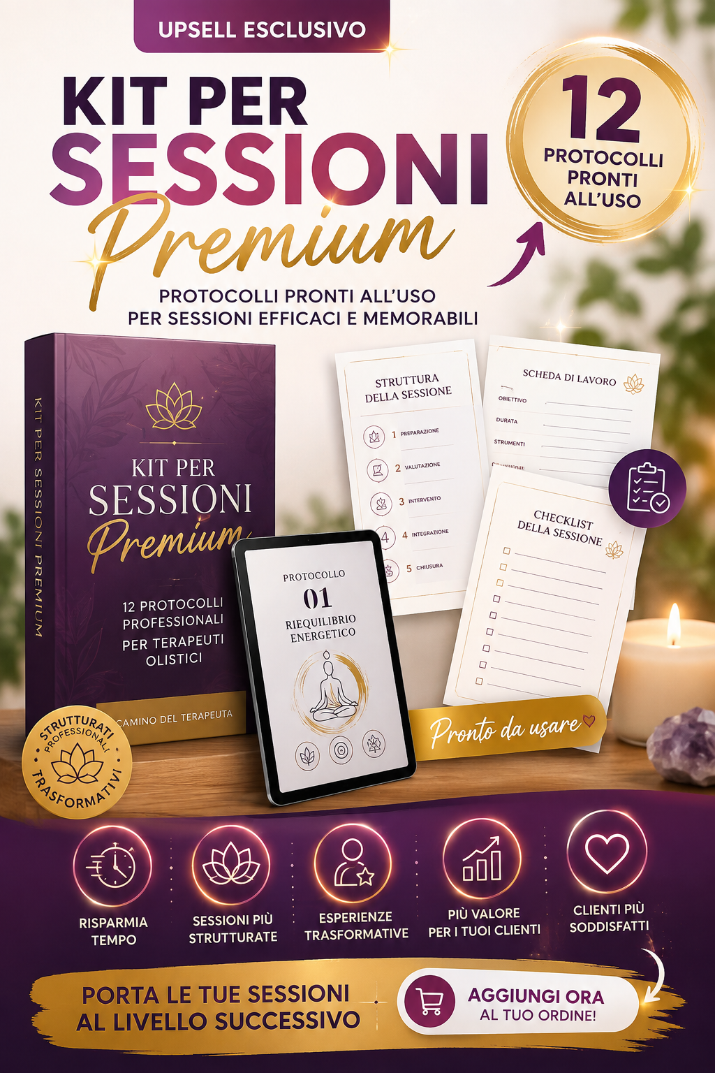 KIT PER SESSIONE PREMIUM